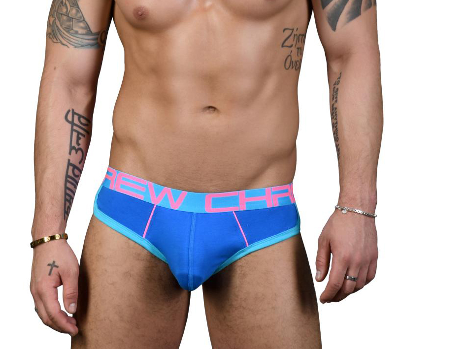 Retro Pop Slipy ANDREW CHRISTIAN s Pushup kapsou Show-It Electric Blue1